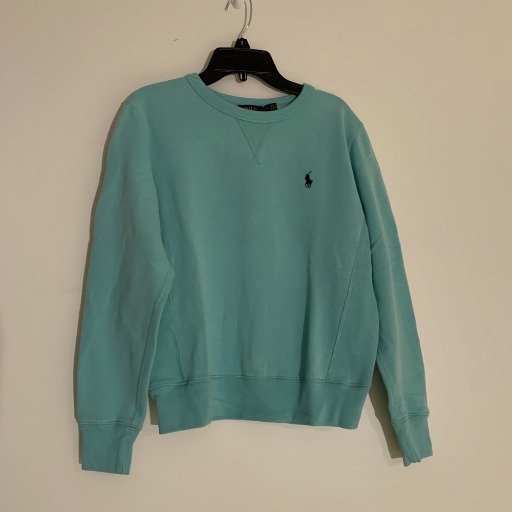 Small women's polo sweatshirt